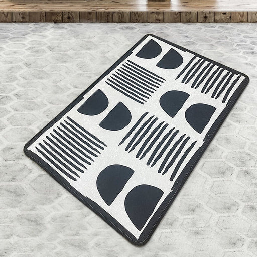 Tundra Dijital Banyo Halısı, Kaymaz Taban, Yıkanabilir Bonvagon