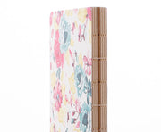 Turkuaz Pembe Çiçekli Defter Bonvagon