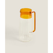 Turuncu Detaylı Cam Sürahi 1600 ml Bonvagon