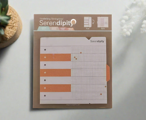 Turuncu Haftalık Planlayıcı Yapışkanlı Notluk Bonvagon