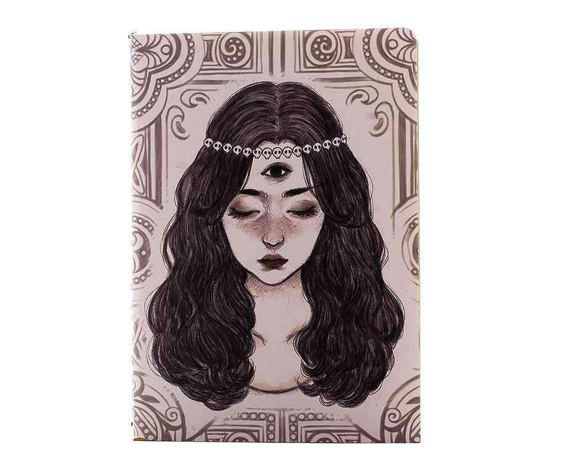 Uzun Saçlı Kız Defter Bonvagon