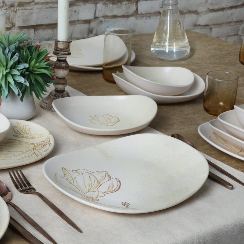 Vintage Bloom Yemek Takımı 24 Parça 6 Kişilik