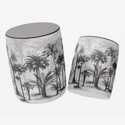 Vintage Palm Trees Puf