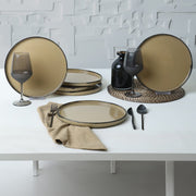 Vintage Style Stackable Servis Tabağı 27cm 6 Adet