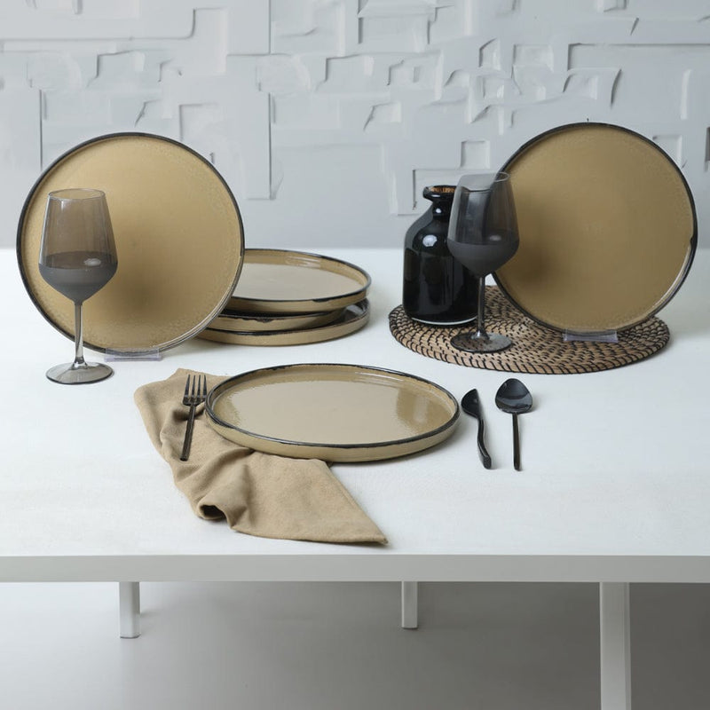 Vintage Style Stackable Servis Tabağı 27cm 6 Adet