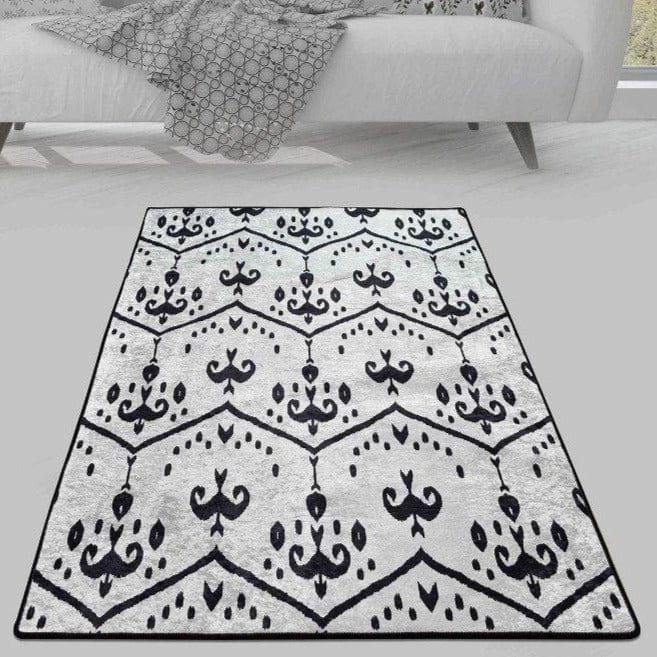 Vogue Dijital Baskılı Halı, Kaymaz Taban, Yıkanabilir Bonvagon