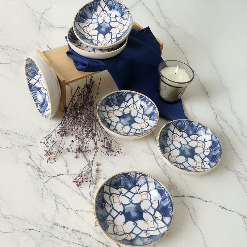 Wave Flow Halka Çerezlik / Sosluk 13 cm 6 Adet Bonvagon