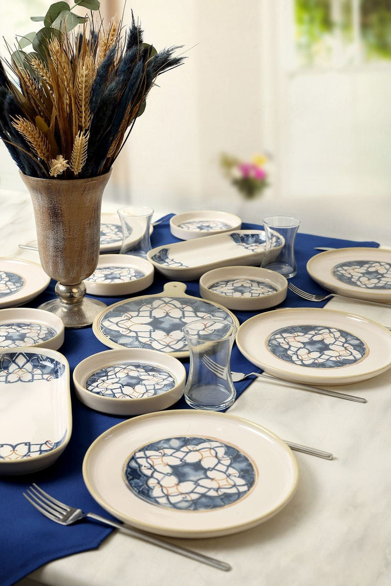 Wave Flow Kahvaltı Takımı 6 Kişilik 15 Parça Bonvagon