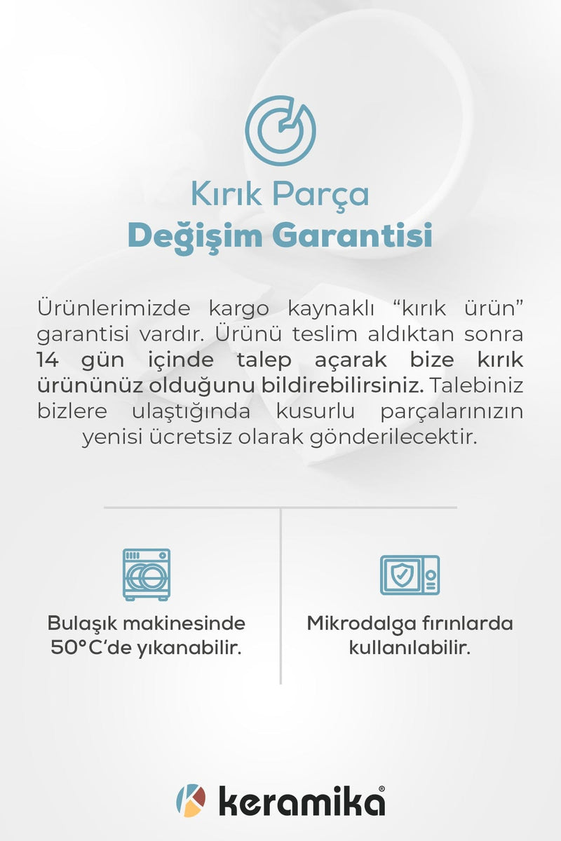 Wave Flow Kahvaltı Takımı 6 Kişilik 15 Parça Bonvagon