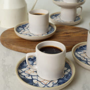 Wave Flow Nordic Kahve Takımı 12 Parça 6 Kişilik Bonvagon