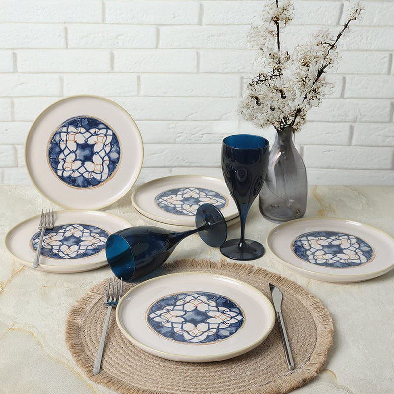 Wave Flow Nordic Pasta Tabağı 22 Cm 6 Adet 22748 Bonvagon