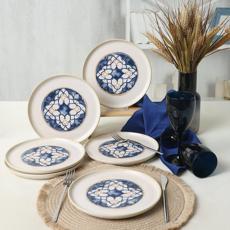 Wave Flow Nordic Pasta Tabağı 22 Cm 6 Adet 22748 Bonvagon