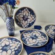 Wave Flow Nordic Servis Tabağı 28 cm 6 Adet Bonvagon