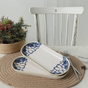 Wave Flow Noyan Kayık Tabak 26 Cm 2 Adet 22747 Bonvagon