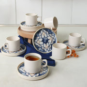 Wave Flow Stackable Çay Takımı 12 Parça 6 Kişilik 22750-51 Bonvagon