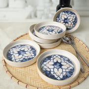 Wave Flow Stackable Çerezlik / Sosluk 14 Cm 6 Adet 22749 Bonvagon