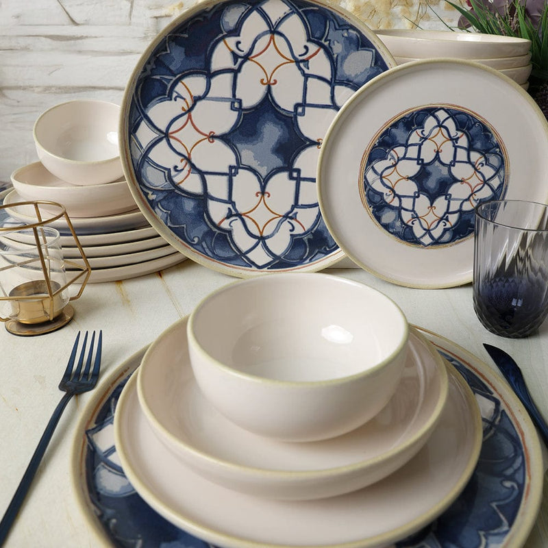 Wave Flow Yemek Takımı 24 Parça 6 Kişilik Bonvagon