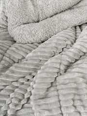 Wave Gri çift Kişilik Yorgan Bonvagon