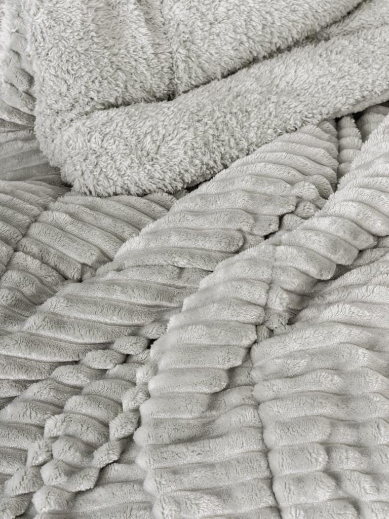 Wave Gri çift Kişilik Yorgan Bonvagon