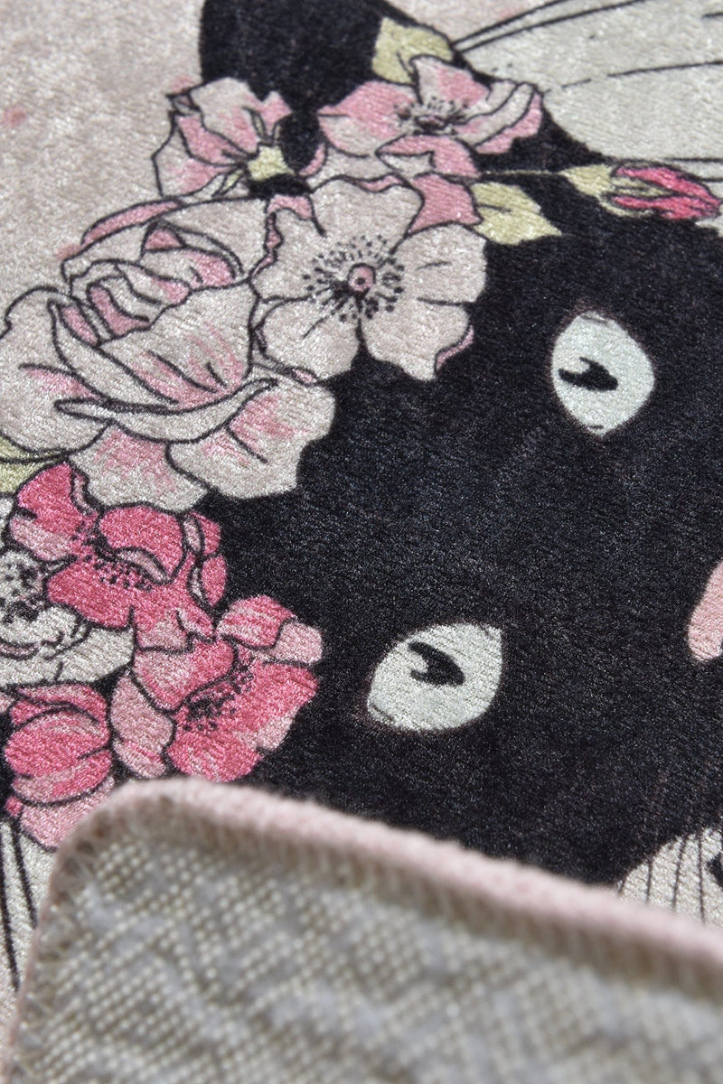 Wedding 2li Set Dijital Baskılı Banyo Halısı, Kaymaz Taban, Yıkanabilir Bonvagon