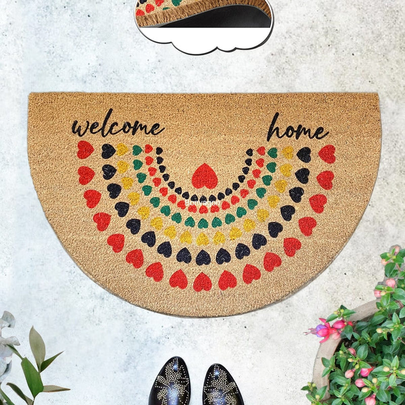 Welcome Home Sollen 45x75cm Doğal Koko Hindistan Cevizi Kapı Önü Paspas Bonvagon