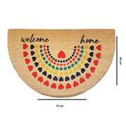 Welcome Home Sollen 45x75cm Doğal Koko Hindistan Cevizi Kapı Önü Paspas Bonvagon
