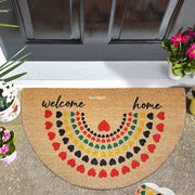 Welcome Home Sollen 45x75cm Doğal Koko Hindistan Cevizi Kapı Önü Paspas Bonvagon