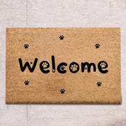 Welcome Pati Doğal Koko Hindistan Cevizi Kapı Önü Paspas 60x40cm Bonvagon