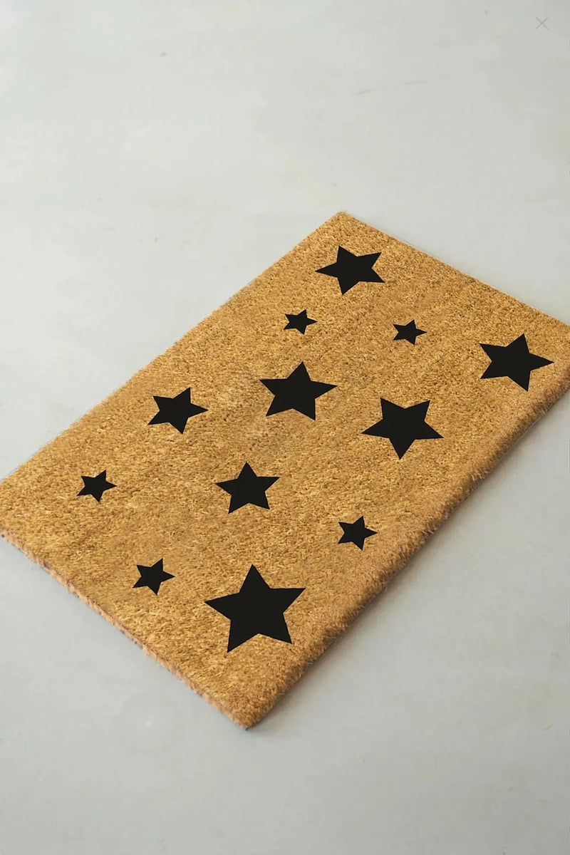 Welcome Stars Doğal Koko Hindistan Cevizi Kapı Önü Paspas 60x40cm