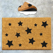 Welcome Stars Doğal Koko Hindistan Cevizi Kapı Önü Paspas 60x40cm Bonvagon