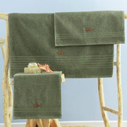 Welness Forest Yeşil Havlu Seti Bonvagon