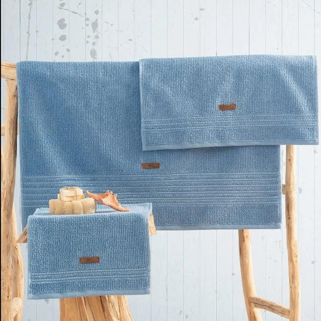 Welness Sky Mavi Havlu Seti Bonvagon