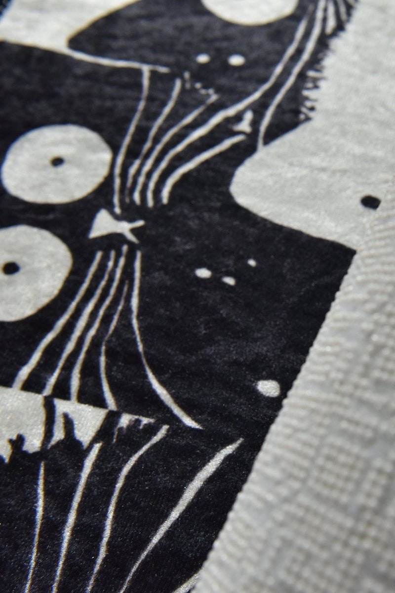 White Cats 2li Set Dijital Baskılı Banyo Halısı, Kaymaz Taban, Yıkanabilir Bonvagon