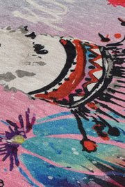 White Lama Dijital Baskılı 2li Set Banyo Halısı, Kaymaz Taban, Yıkanabilir Bonvagon