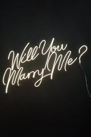 Will You Marry Me? Yazılı Neon LED Aydınlatma Işıklı Tablo Evlilik Teklifi Aşk Temalı Duvar Dekorasyon