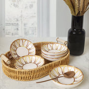 Worn Gold Halka Çerezlik / Sosluk 13 Cm 6 Adet 22967 Bonvagon