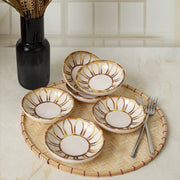 Worn Gold Halka Çerezlik / Sosluk 13 Cm 6 Adet 22967 Bonvagon