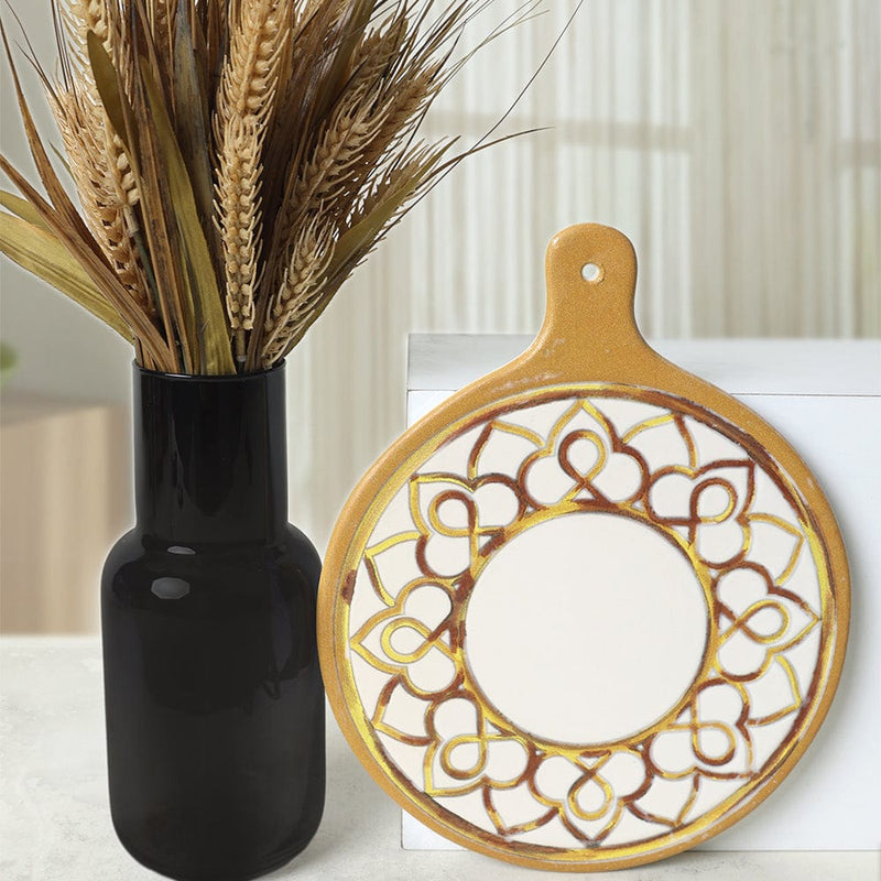 Worn Gold Peynir Sunum Tabağı 26cm Bonvagon