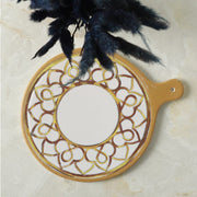 Worn Gold Peynir Sunum Tabağı 26 Cm 22968 Bonvagon