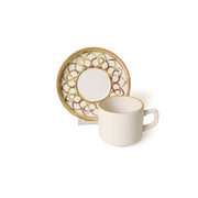 Worn Gold Stackable Çay Takımı 12 Parça 6 Kişilik 22968-23057 Bonvagon