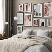 Wow Morroccan Love 10 Parça Çerçeve Görünümlü Ahşap Duvar Tablo Seti