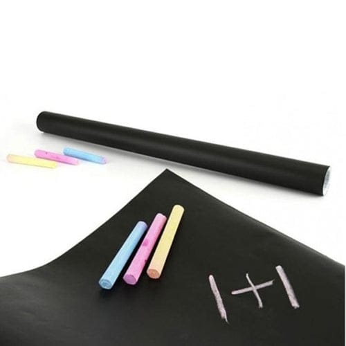Yapışkan Kara Tahta 30x100cm - Kolay Sökülen Bonvagon