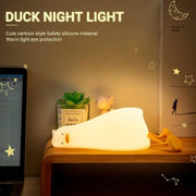 Yatan Ördek Tasarımlı Gece Lambası Bonvagon