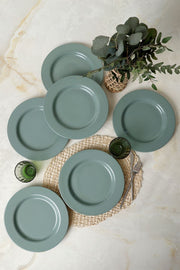 Yeşil Assos Servis Tabağı 28 Cm 6 Adet 326 Bonvagon