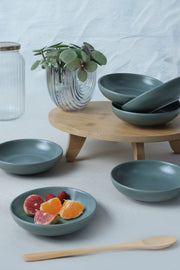 Yeşil Çerezlik Seti 13 Cm, 6 Adet