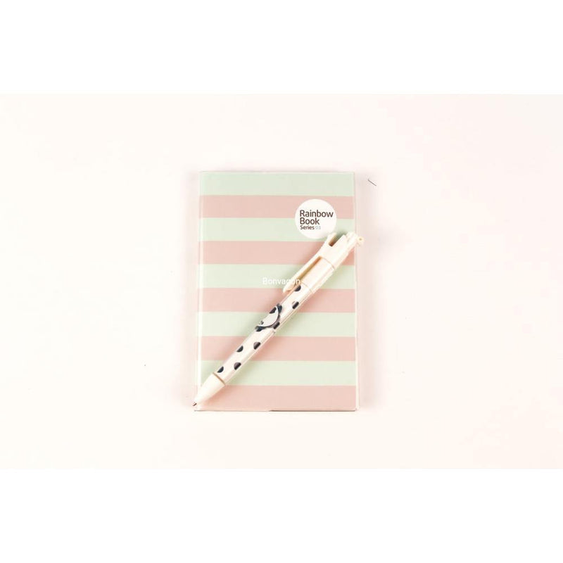 Yeşil Çizgili Defter 90x140mm Bonvagon