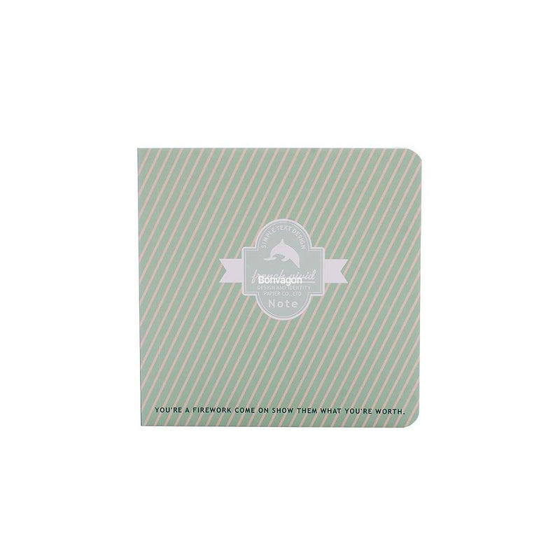 Yesil Dantelli Defter 120x120 Bonvagon