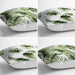 Yeşil Egzotik Yaprak Tasarımlı Dijital Baskılı Modern 4lü Kırlent Kılıfı Seti Bonvagon