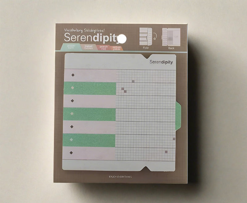 Yeşil Haftalık Planlayıcı Yapışkanlı Notluk Bonvagon