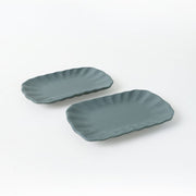 Yeşil Sirius Kayık Tabak 23cm 2 Adet Bonvagon